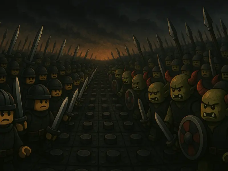 LEGO Warhammer Fantasy battle LEGO Warhammer Fantasy battle