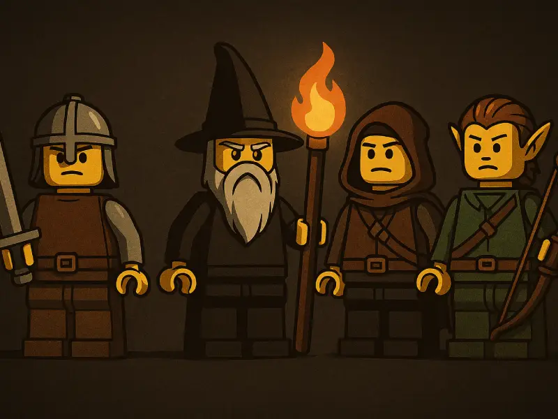 RPG in Brickania und BrickQuest RPG in Brickania und BrickQuest (LEGO Brettspiel)