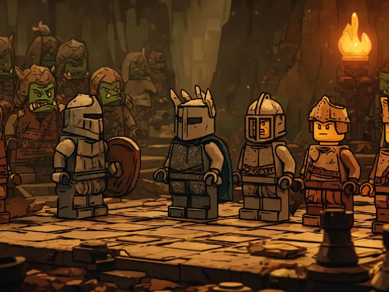 LEGO Schach – Wie LEGO, Strategie und Ritterwelten meine Fantasie geprägt haben