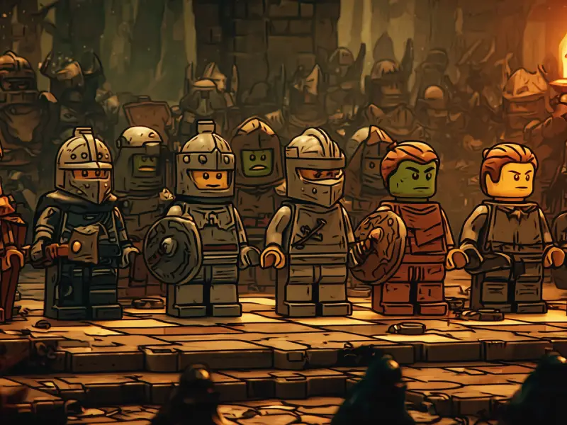 LEGO Schach – Wie LEGO, Strategie und Ritterwelten meine Fantasie geprägt haben