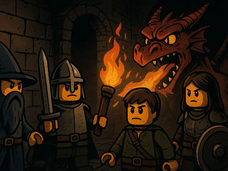 LEGO Dungeon & Dragons Inspiration für Brickania und BrickQuest