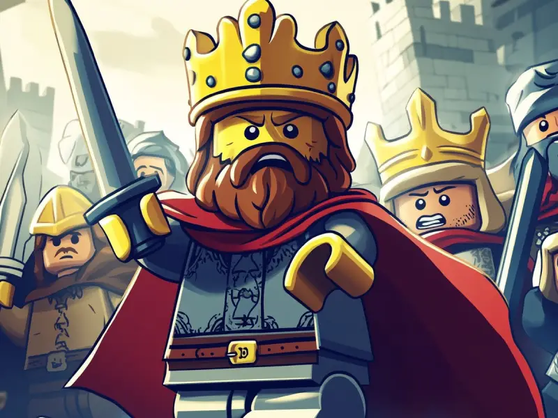 Clash of Crowns powered by Brickania (a LEGO Boardgame)
