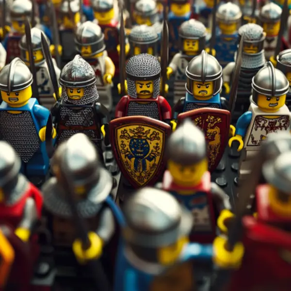 Clash of Crowns by Brickania LEGO War Clash of Crowns by Brickania LEGO War