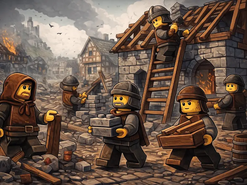 Die Aufbau-Organisation 11 Brickania: Die Aufbau-Organisation