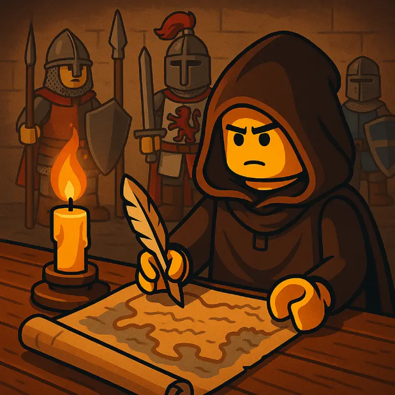 Brickania: Krieg um die Krone - die Epochenfrage: zum Mittelalter