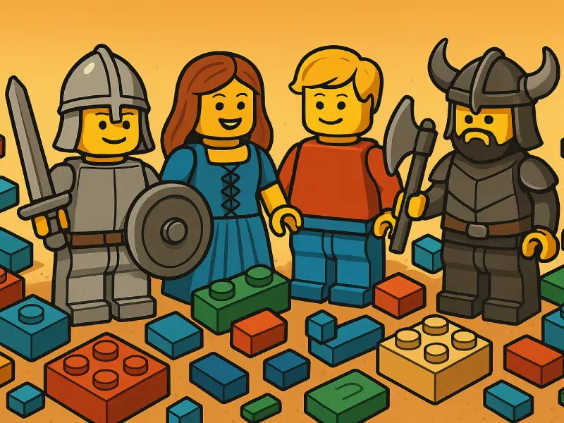 Warum ich Brickania mit LEGO und Klemmbausteinen umsetze – und warum LEGO Minifiguren die perfekte Wahl sind