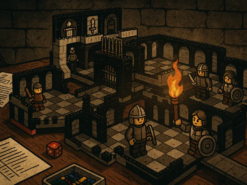 BrickQuest von Peter F. Guenther – Der Ursprung des LEGO-Dungeoncrawler-Gefühls 11 BrickQuest: Fantasy Boardgaming in an ABS Universe