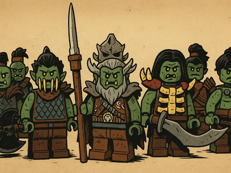 Die Orks in Brickania