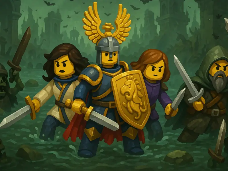 Was ist Warhammer Quest: Dunkelwasser im LEGO Style