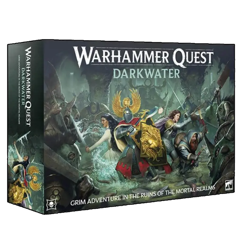 Warhammer Quest: Dunkelwasser - Brettspiel Dungeon Crawler von Games Workshop
