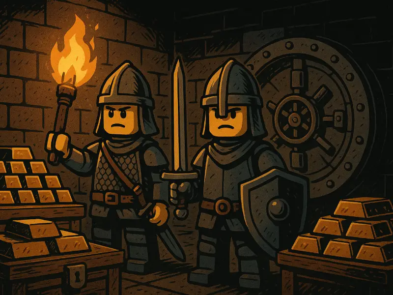 Die Bank von Brickania – Die Wachenden Kassen Die Bank von Brickania – Die Wachenden Kassen