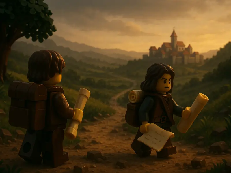 Brickania Chronisten bei Krieg um die Krone