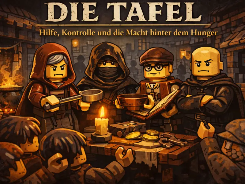 Brickania: Die Tafel – Hilfe, Kontrolle und die Macht hinter dem Hunger.