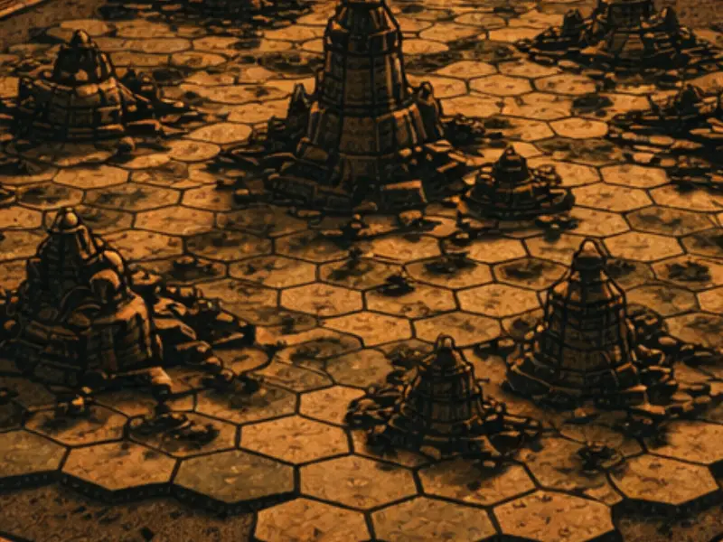 Brickania Krieg um die Krone Hexagon Spielfeld