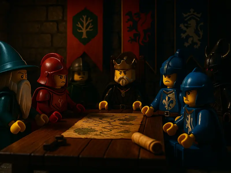 Diplomatie in Brickania – Wie Politik, Absprachen & Verrat die Welt formen Diplomatie in Brickania – Wie Politik, Absprachen & Verrat die Welt formen