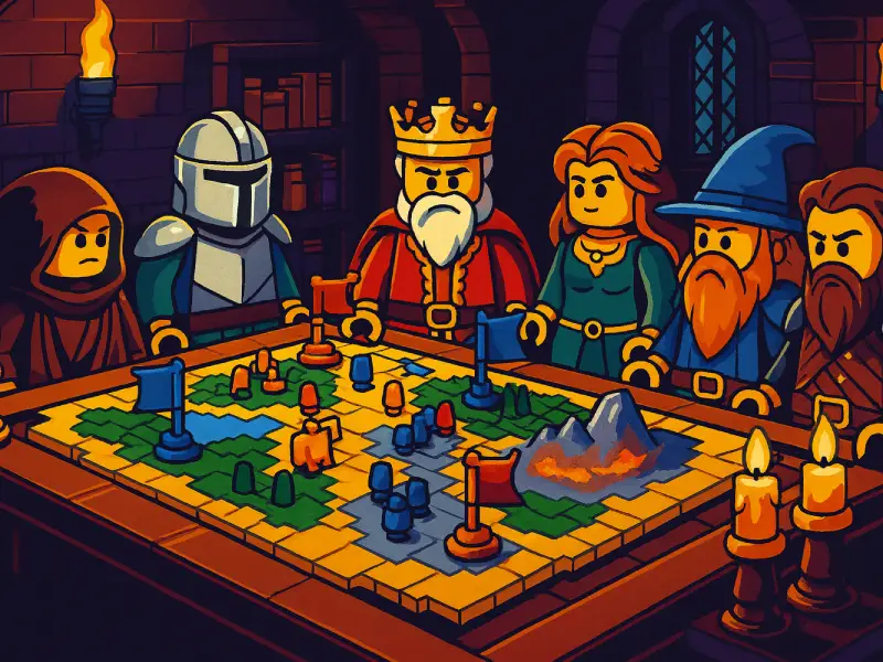 Brickania: Krieg um die Krone Fraktionssystem