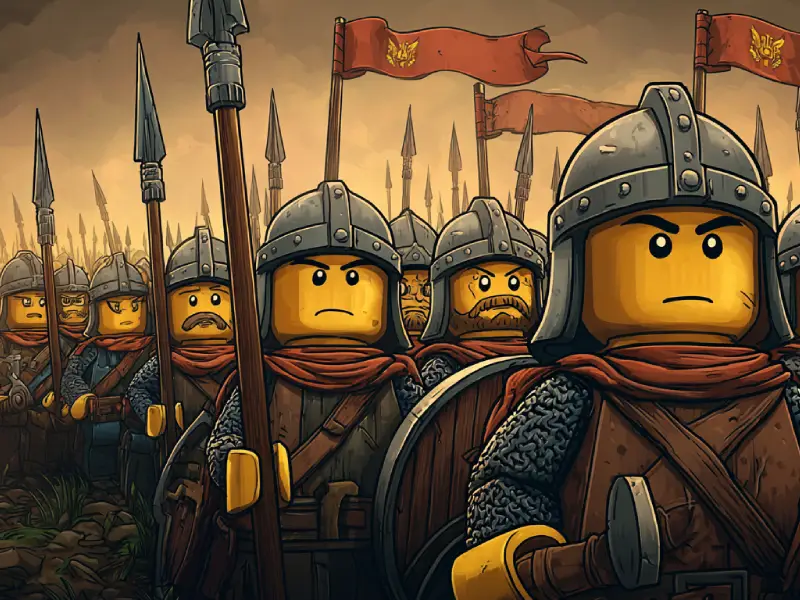 Krieg um die Krone 26 Brickania: Krieg um die Krone - Militäreinheiten Armeen, Regimenter und besondere Einheiten im Einsatz.