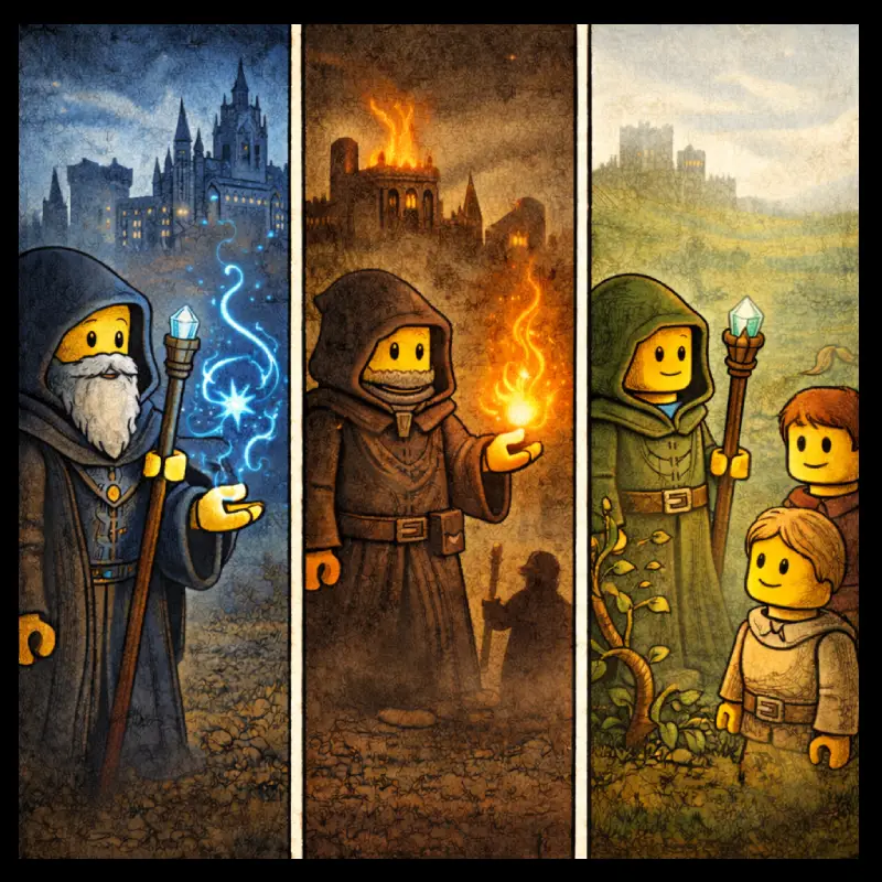 Brickania Lexikon - Magie und die Zeitalter