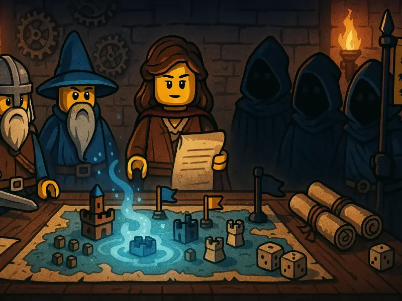 Spielmechaniken zu Brickania: Krieg um die Krone