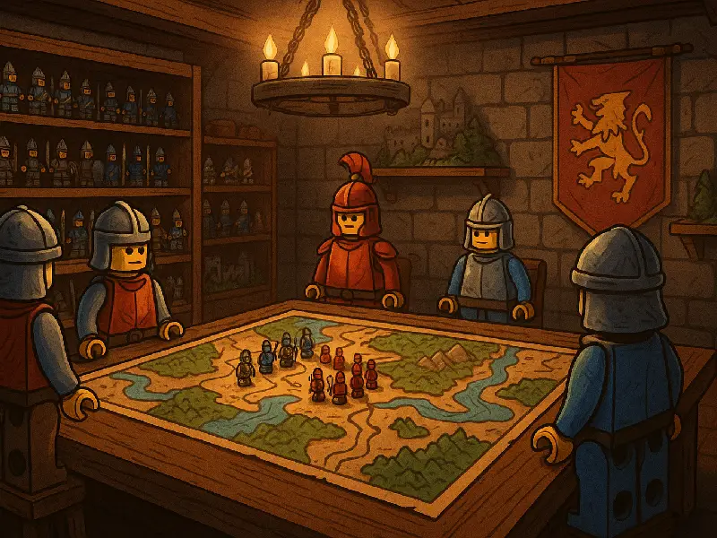 Der War-Room von Brickania