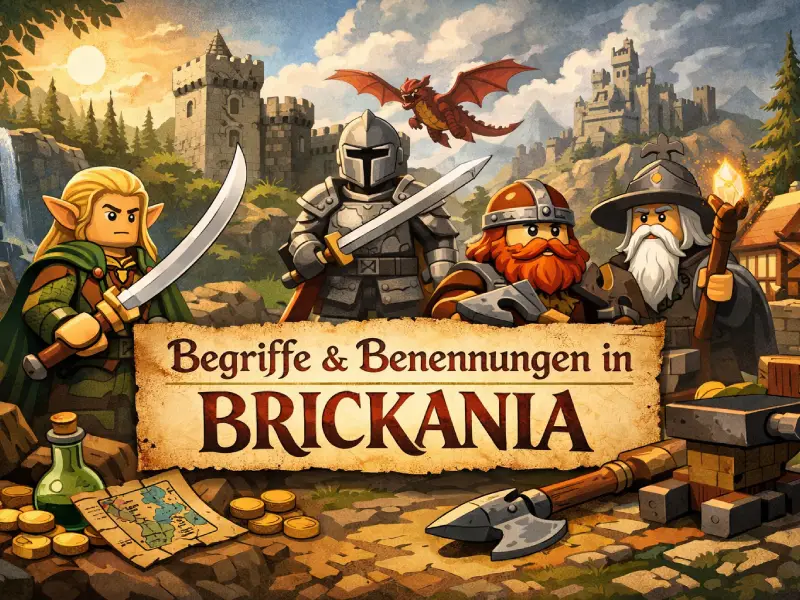 Begriffe, Benennungen & Aussprache in Brickania