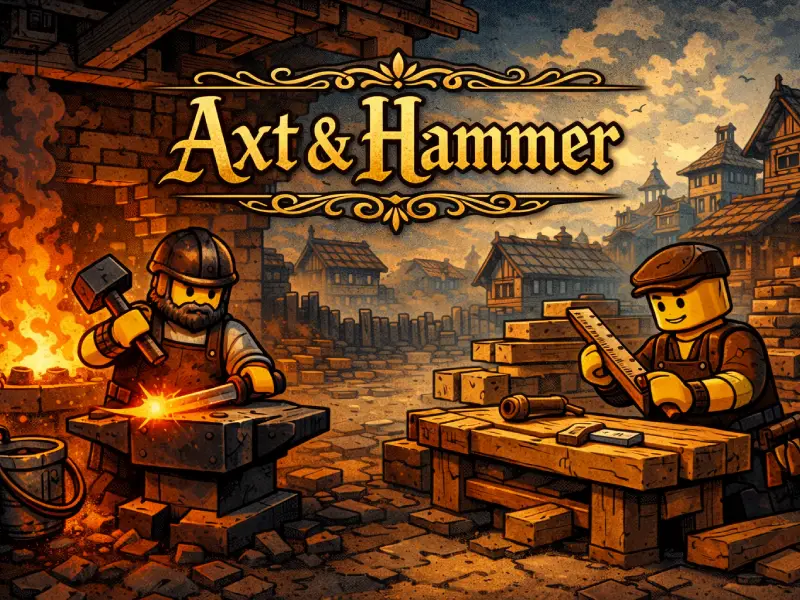 Brickania: Krieg um die Krone - Axt & Hammer die Handwerkergilde