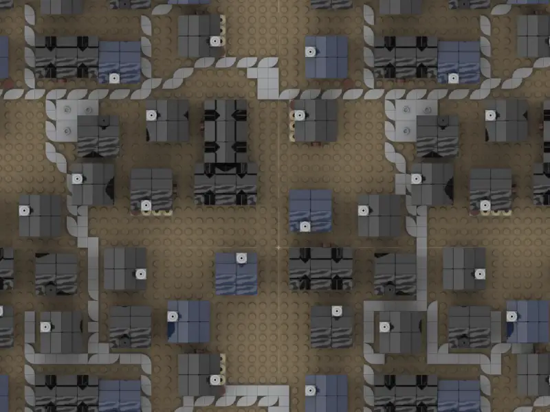 Brickania Städte Bau in LEGO BrickLink Studio