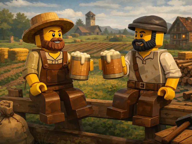 Brickania: Das Braunetzwerk – Bier trinken Brickania: Das Braunetzwerk - Bier trinken