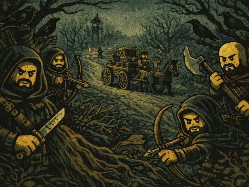 Brickania: Das Rabennest - Raub bei Krieg um die Krone