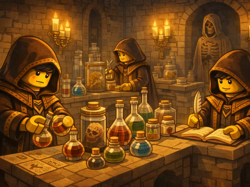 Brickania: Krieg um die Krone - die Goldene Liga Alchimisten