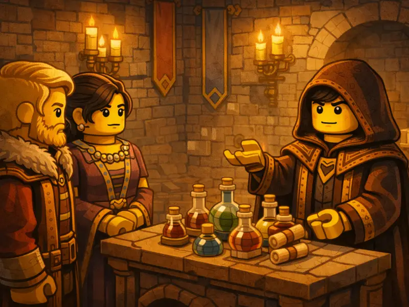 Brickania: Krieg um die Krone - die Goldene Liga - Produkte und Einfluss