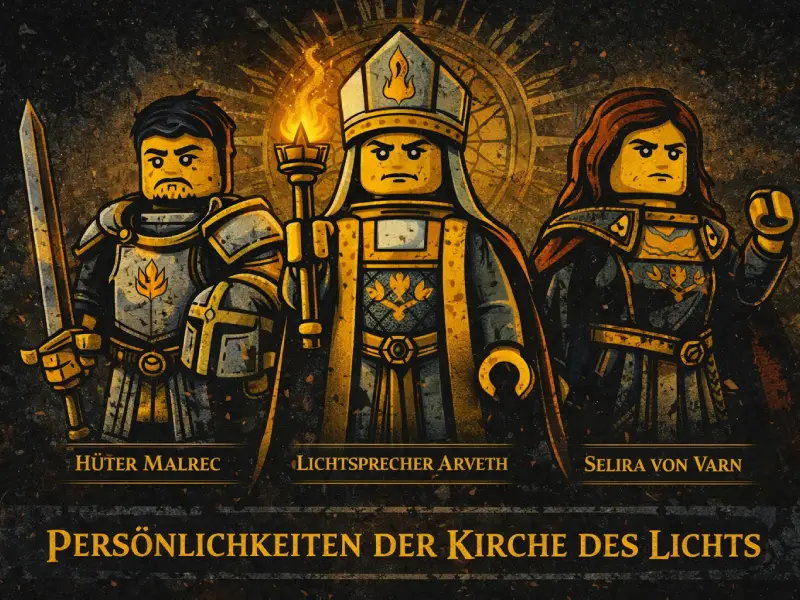 Brickania – Persönlichkeiten der Kirche des Lichts Brickania - Persönlichkeiten der Kirche des Lichts