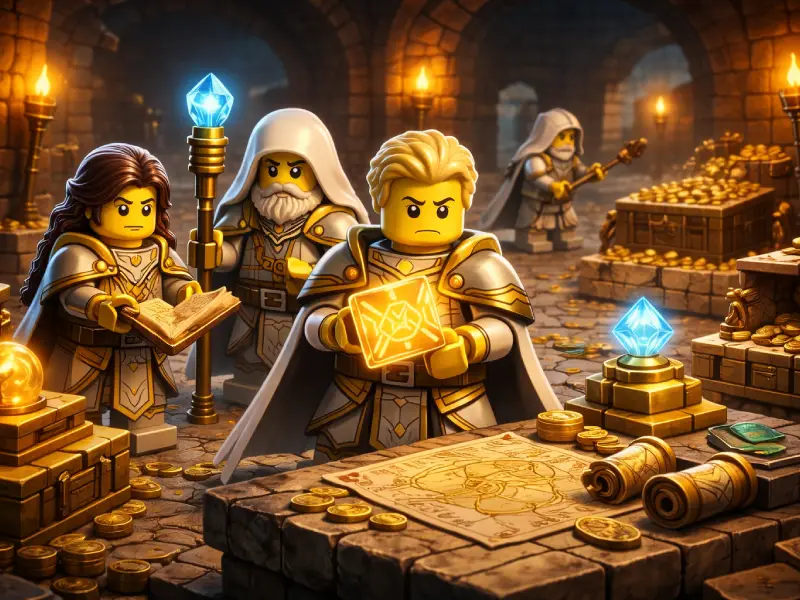 Brickania: Die Nyventus Gilde – die Hüter des Erbes – Die Realität: Gold vor Glauben Brickania: Die Nyventus Gilde - die Hüter des Erbes - Die Realität: Gold vor Glauben