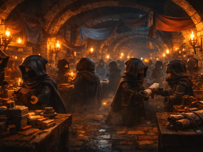 Brickania - Die Scherbenhändler - der Schattenbasar