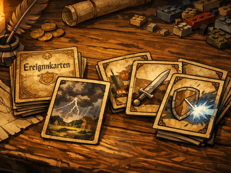 Brickania Entwickelung & Planung - Karten: Struktur für Zufall und Entscheidung