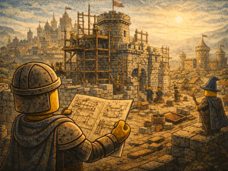 Brickania: Krieg um die Krone - Hauptsitz Ausbau