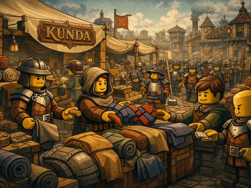 Brickania -KUNDA – Gilde für Kleidung & Ausrüstung - Handel und Einfluss