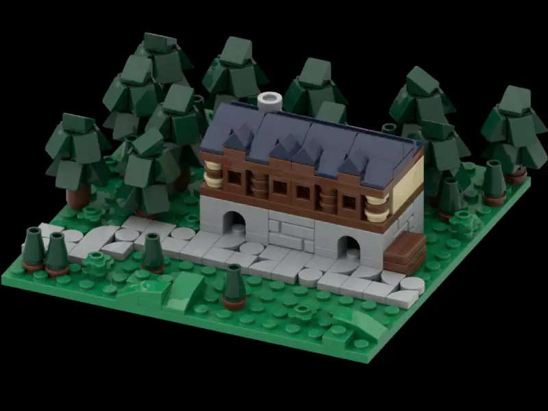 Stadtentwürfe & Baukonzepte – eine Übersicht 9 Brickania LEGO Microscale Gasthaus