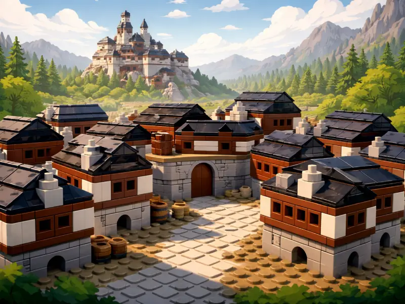 LEGO Microscale in Brickania