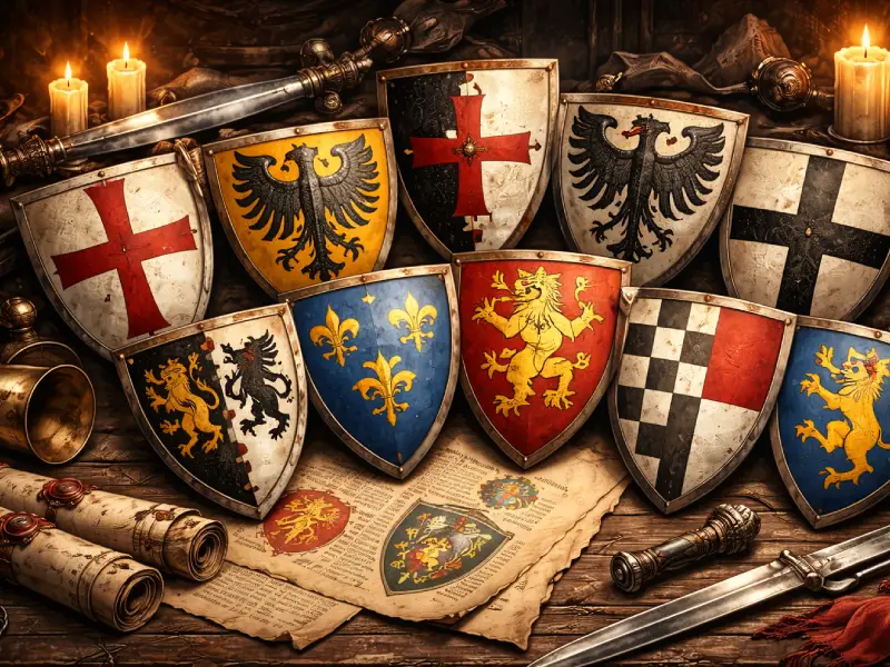 Exkurs: Heraldik – Herkunft, Funktion und Missverständnisse