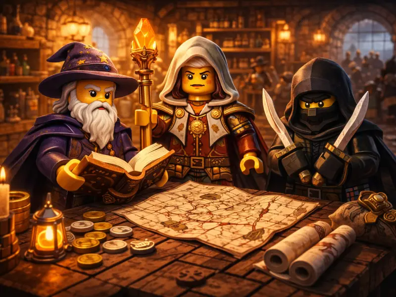 Neutrale Gilden & Organisationen in Brickania: Krieg um die Krone – Erscheinung & Entstehung Neutrale Gilden & Organisationen in Brickania: Krieg um die Krone - Erscheinung & Entstehung