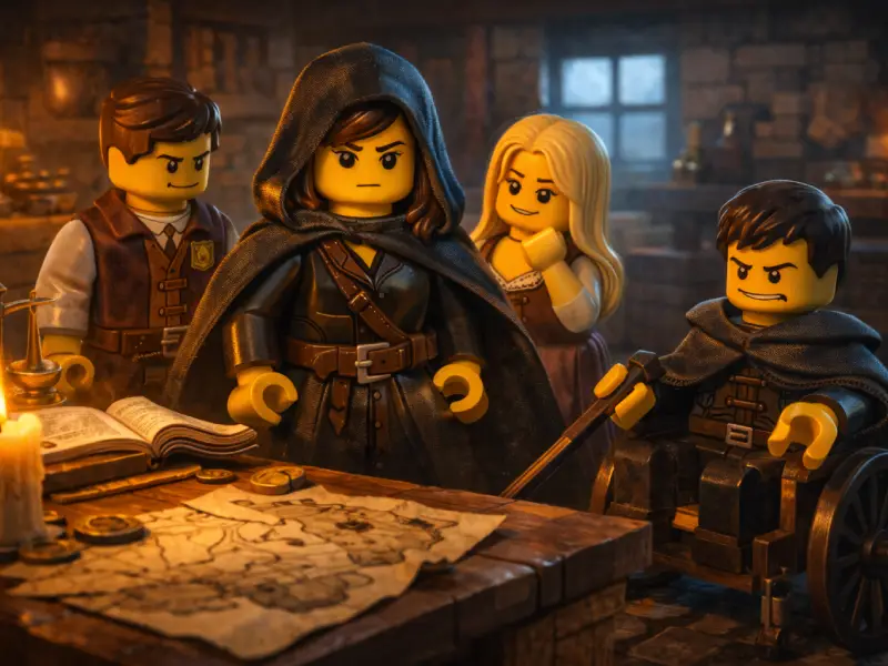 Diesenga – Händlerin im Schatten von Brickania - die Familie