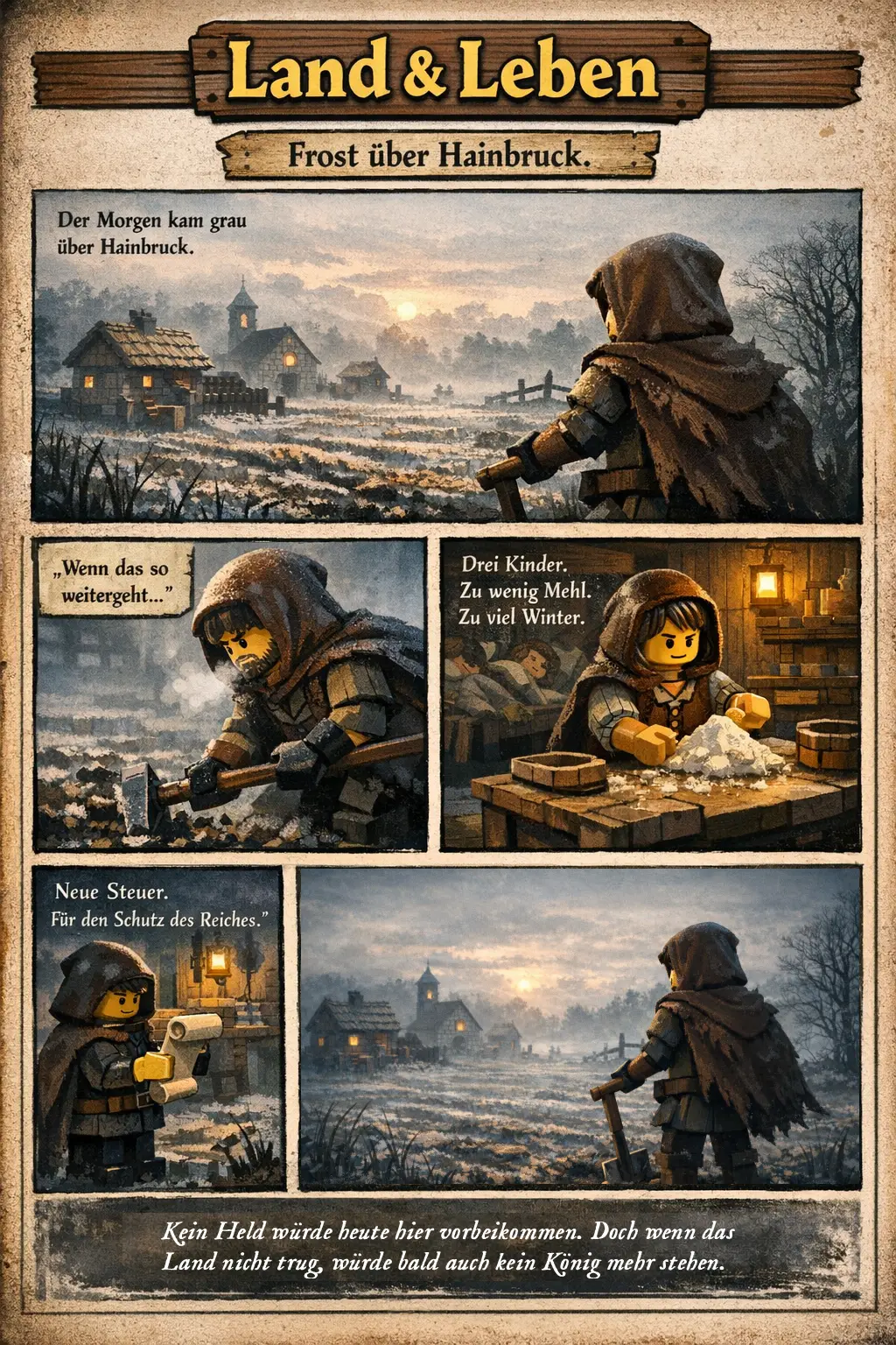 Brickania: Kurzgeschichte – „Frost über Hainbruck“ Brickania: Kurzgeschichte – „Frost über Hainbruck“