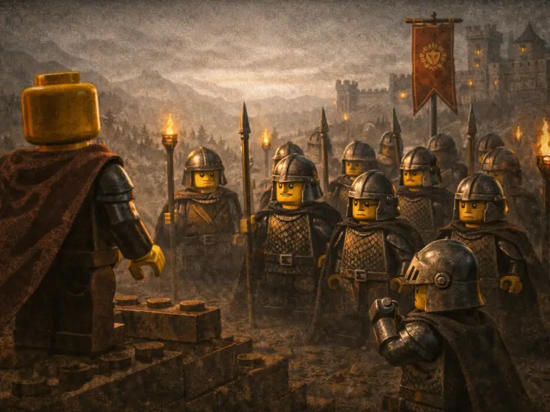 Brickania: Krieg um die Krone – Feudalsystem im LEGO Tabletop Brickania: Krieg um die Krone - Feudalsystem im LEGO Tabletop