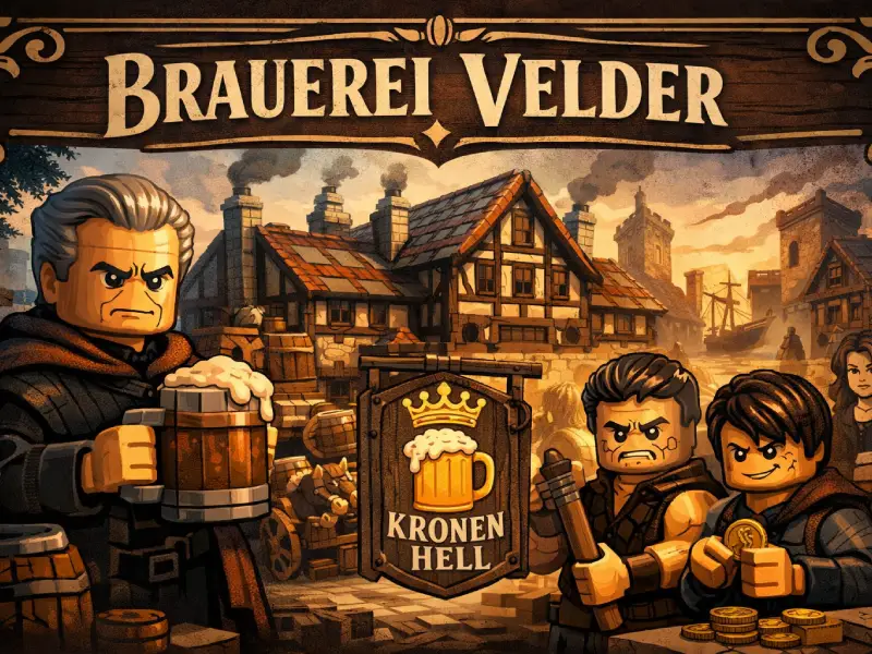 Bier und Malztrunke in Brickania 11 Die Brauerei Velder in Brickania