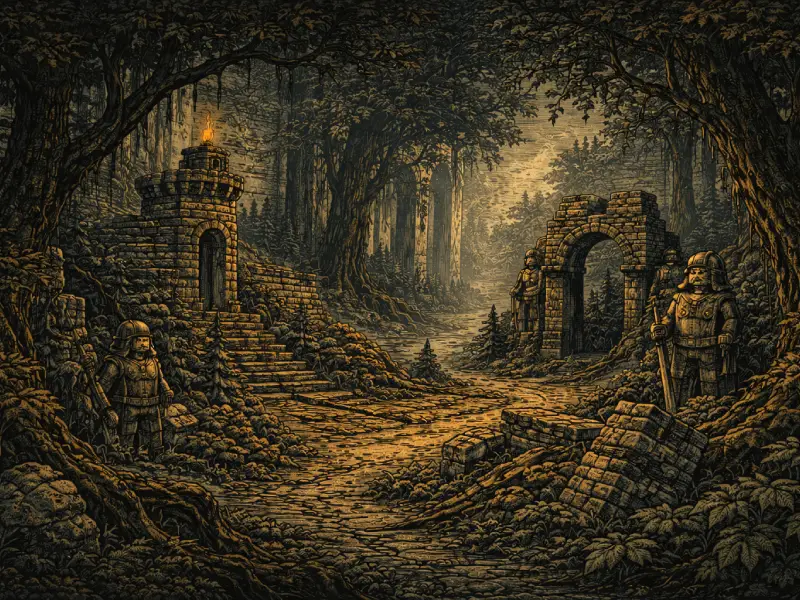 Brickania Welt - Wildnis und unerforschte Gebiete