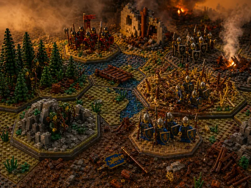 BriKCore - Gelände, Atmosphäre und sichtbare Folgen