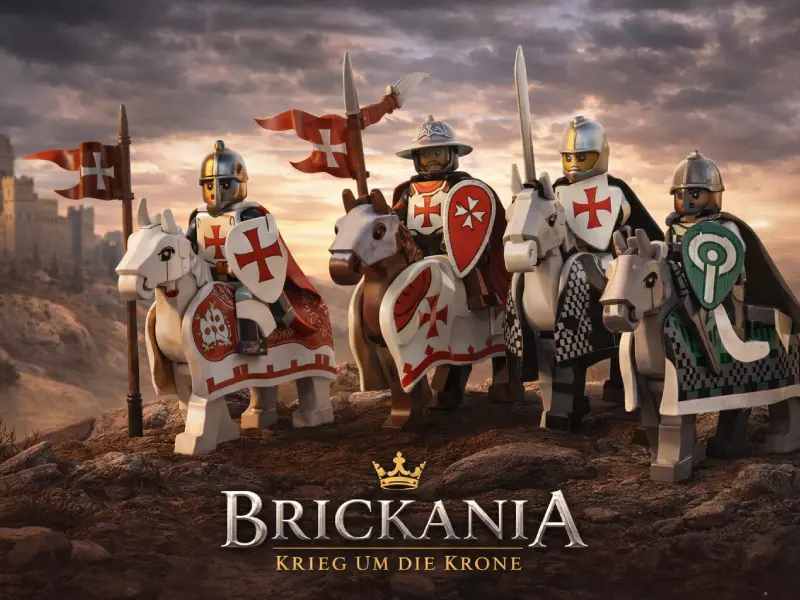 Historische Bildsprache in Brickania: Warum auch kreuzfahrerähnliche Heraldik ihren Platz hat