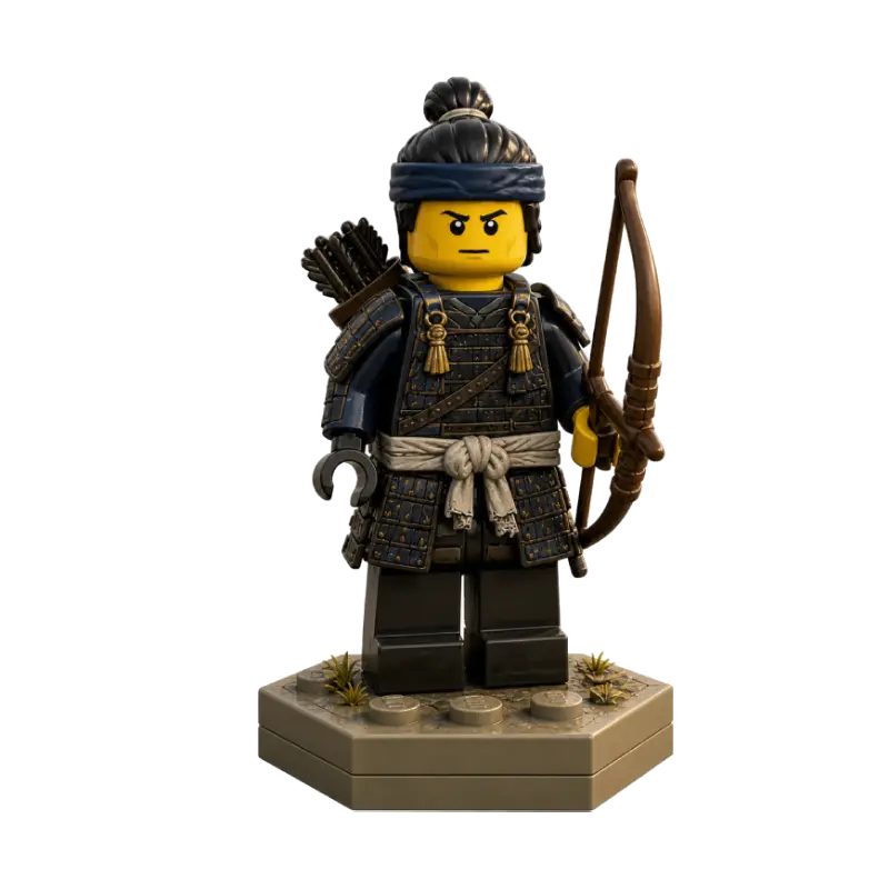 Brikido - LEGO Minifigur Soldat / Samurai für das Tabletop Spiel
