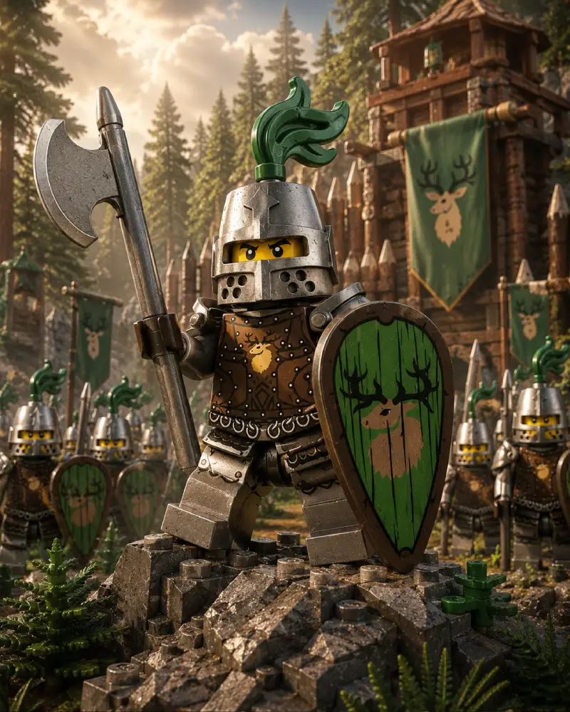 LEGO Hirschritter / Waldläufer / Forestmen